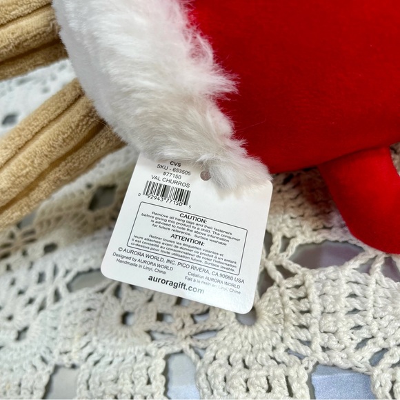 AURORA Just Sayin - Churr' All I Need - Churros Stuffed Plush 10" - Picture 3 of 4